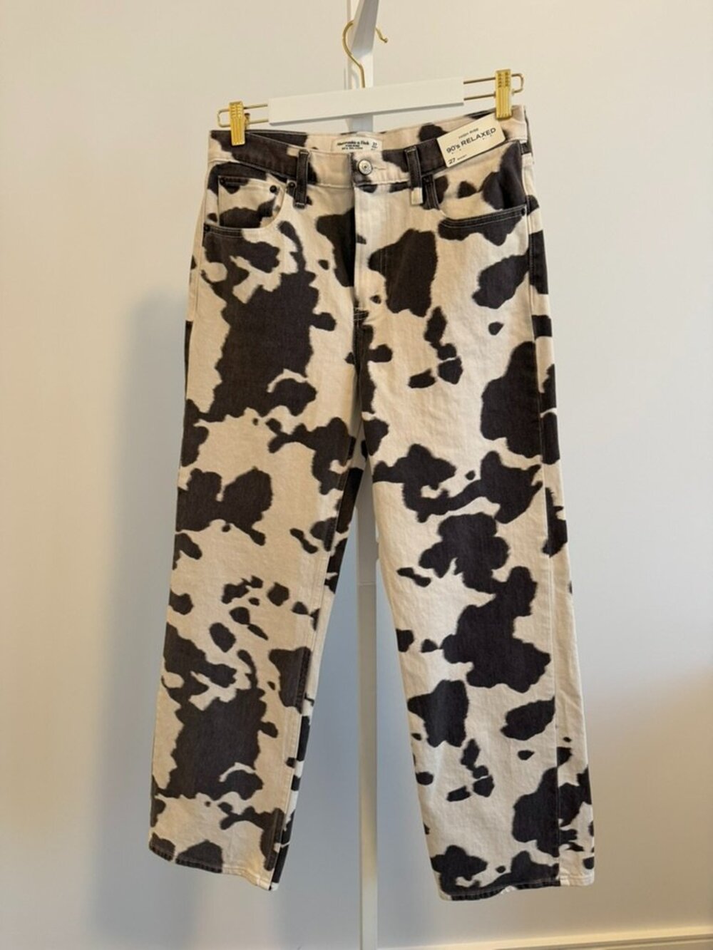 Abercrombie & Fitch Western Pattern Jeans - Size 27 Short